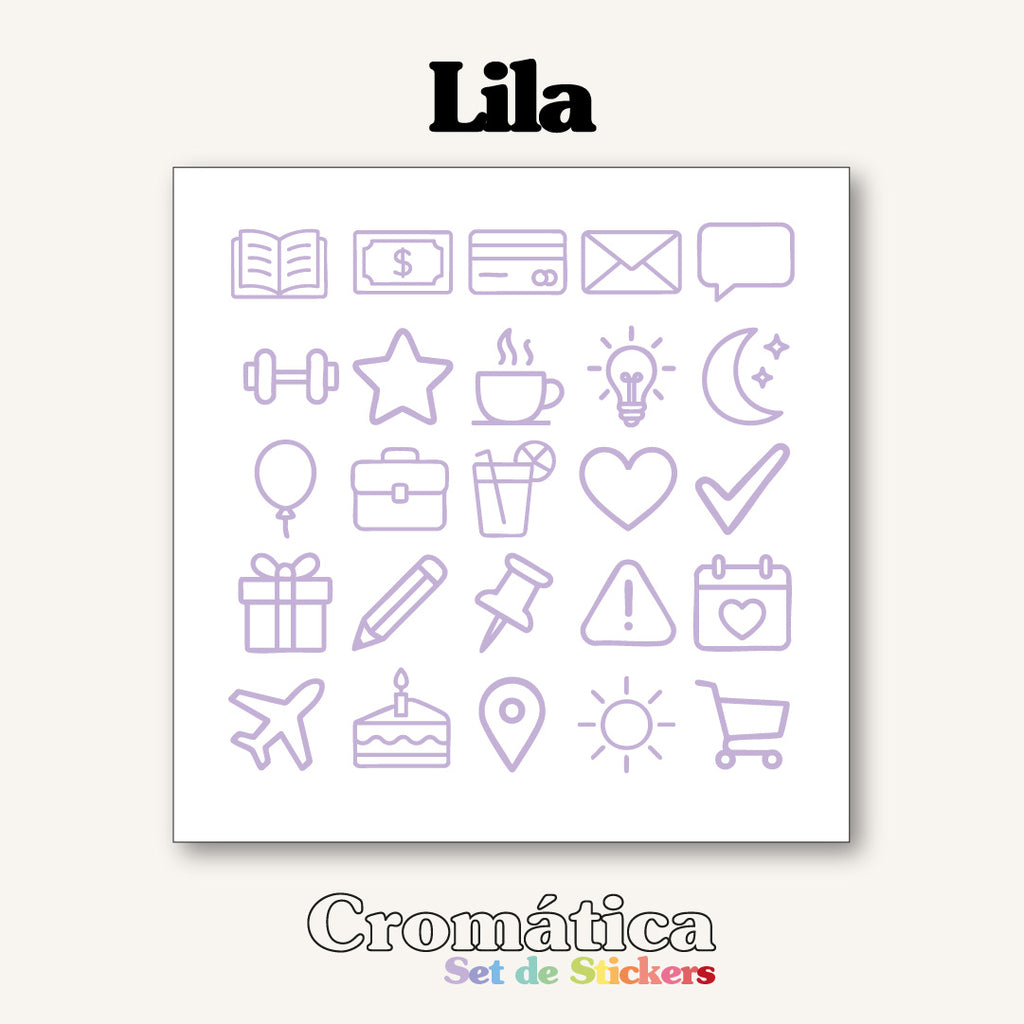 Bundle Stickers Cromática 2026