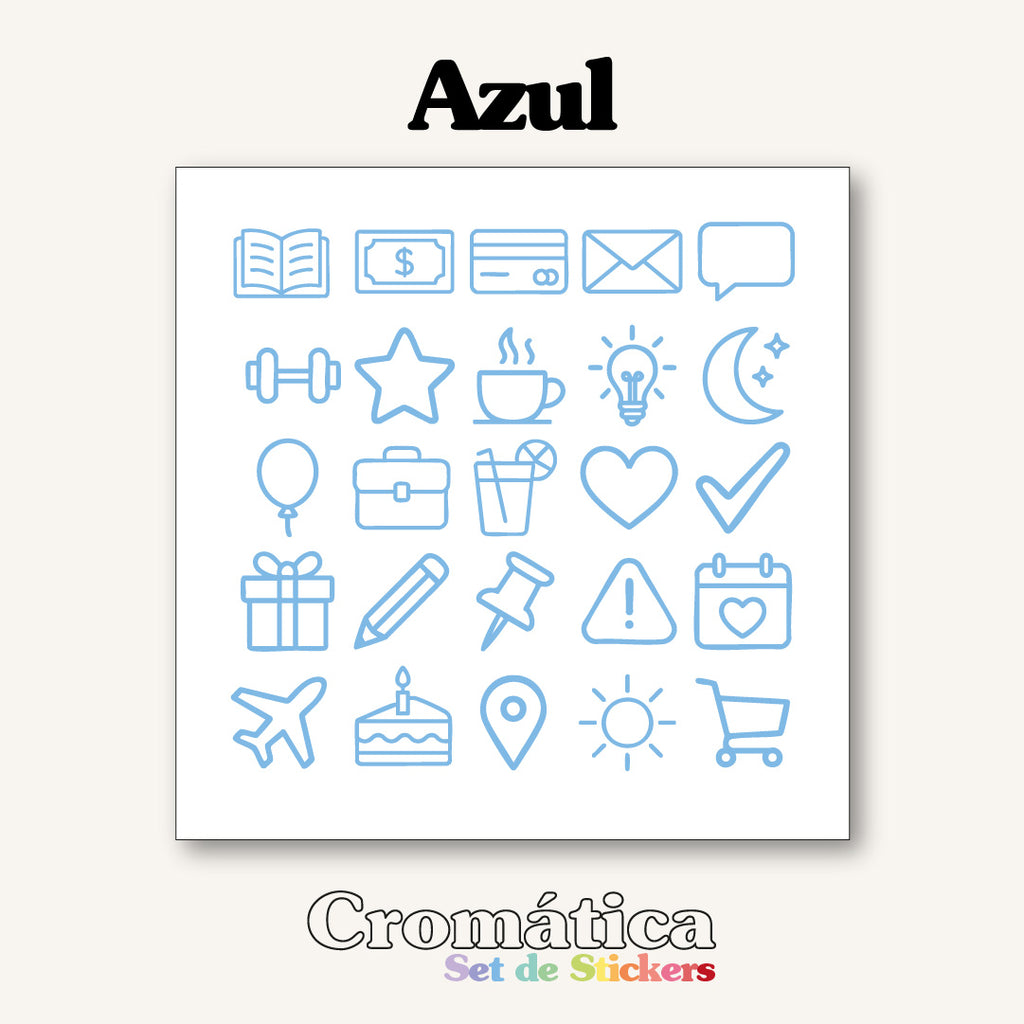 Bundle Stickers Cromática 2026