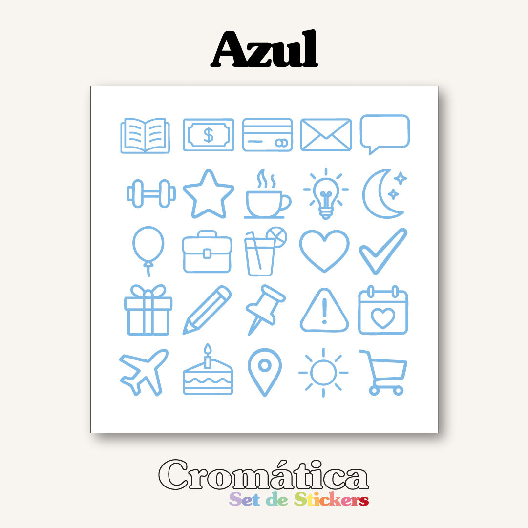 Bundle Stickers Cromática 2026
