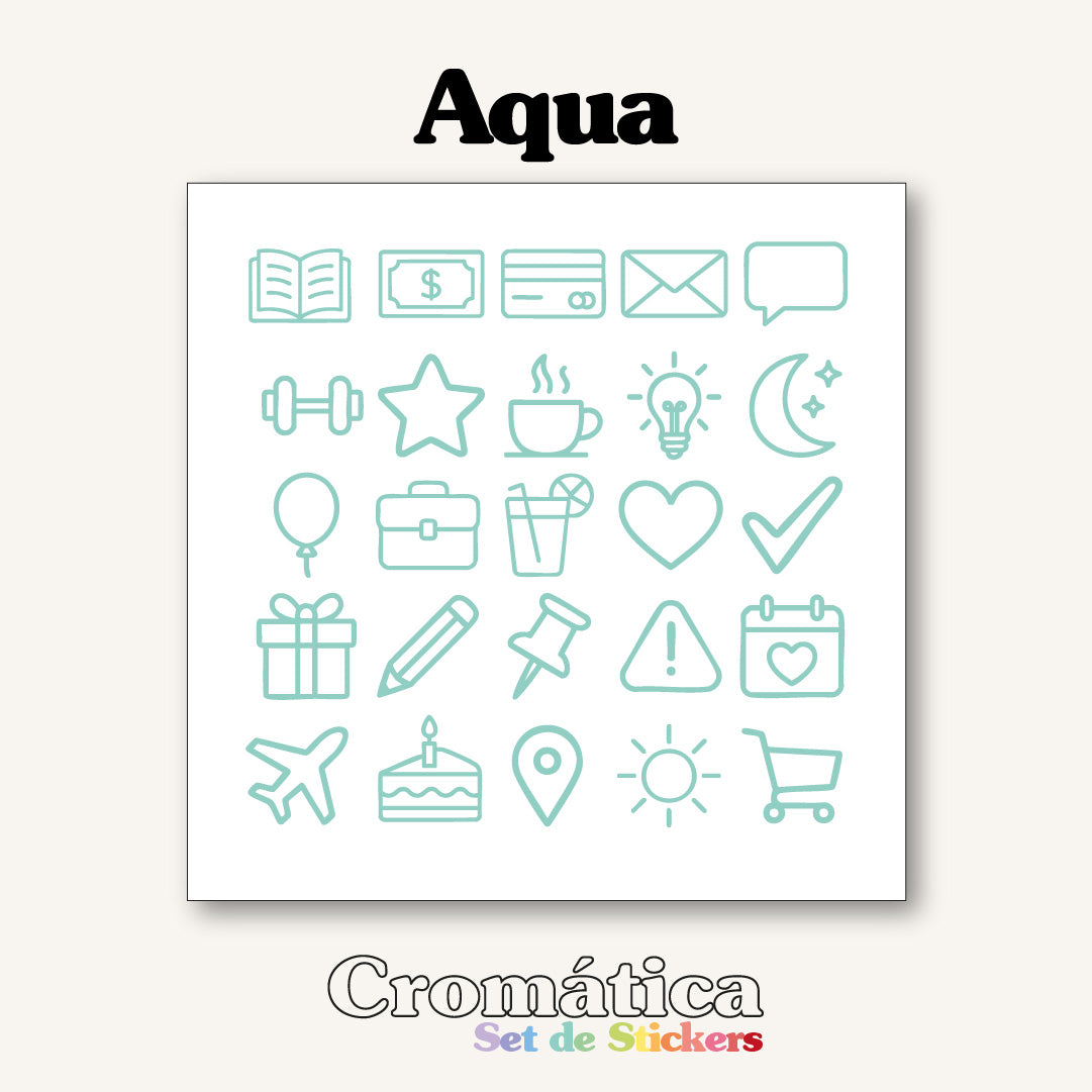 Bundle Stickers Cromática 2026