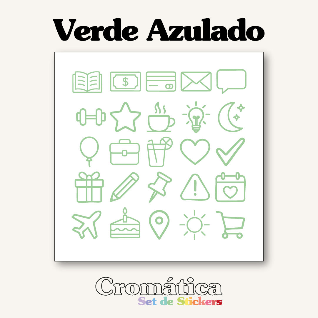 Stickers Digitales Cromática