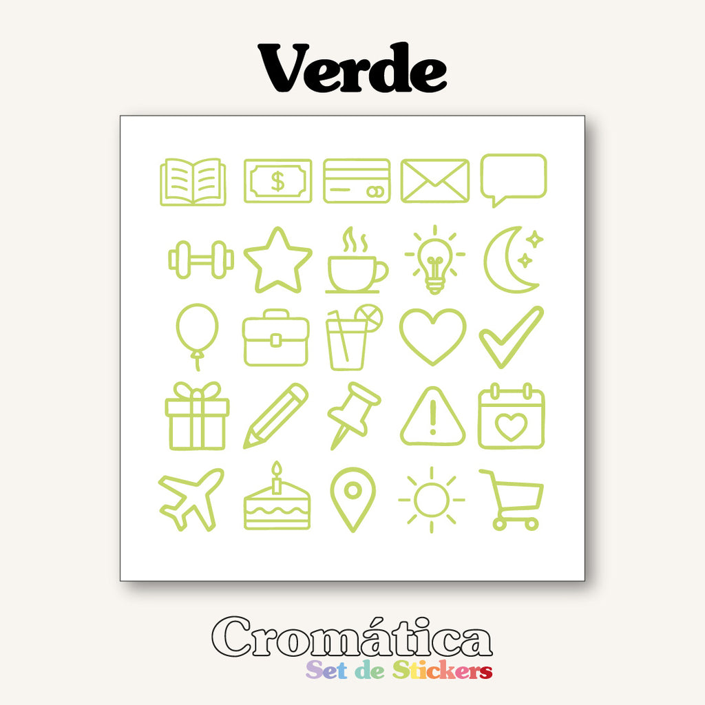 Bundle Stickers Cromática 2026
