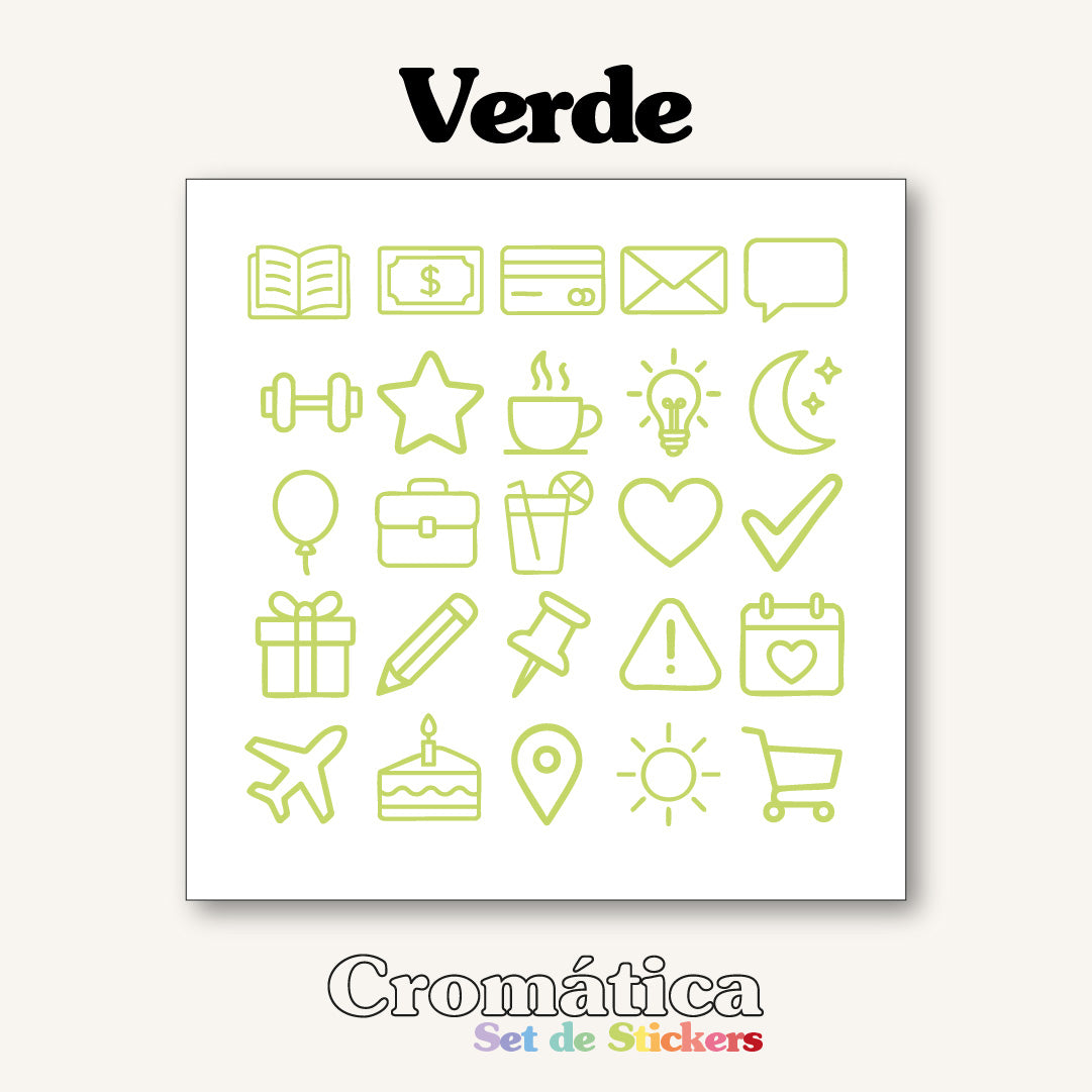 Stickers Digitales Cromática