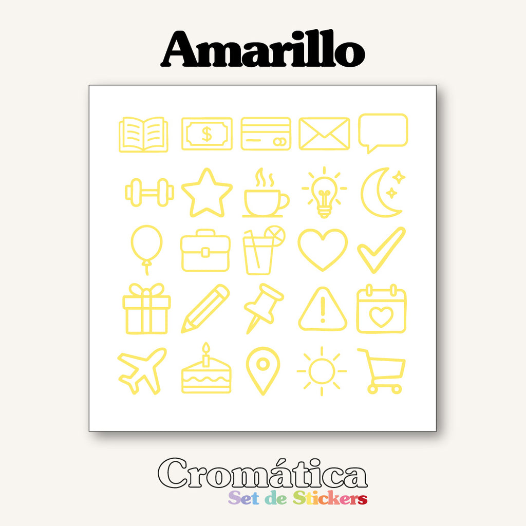Bundle Stickers Cromática 2026