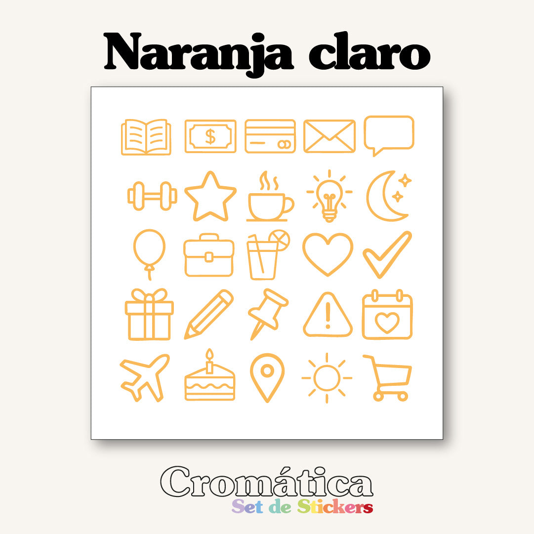 Stickers Digitales Cromática