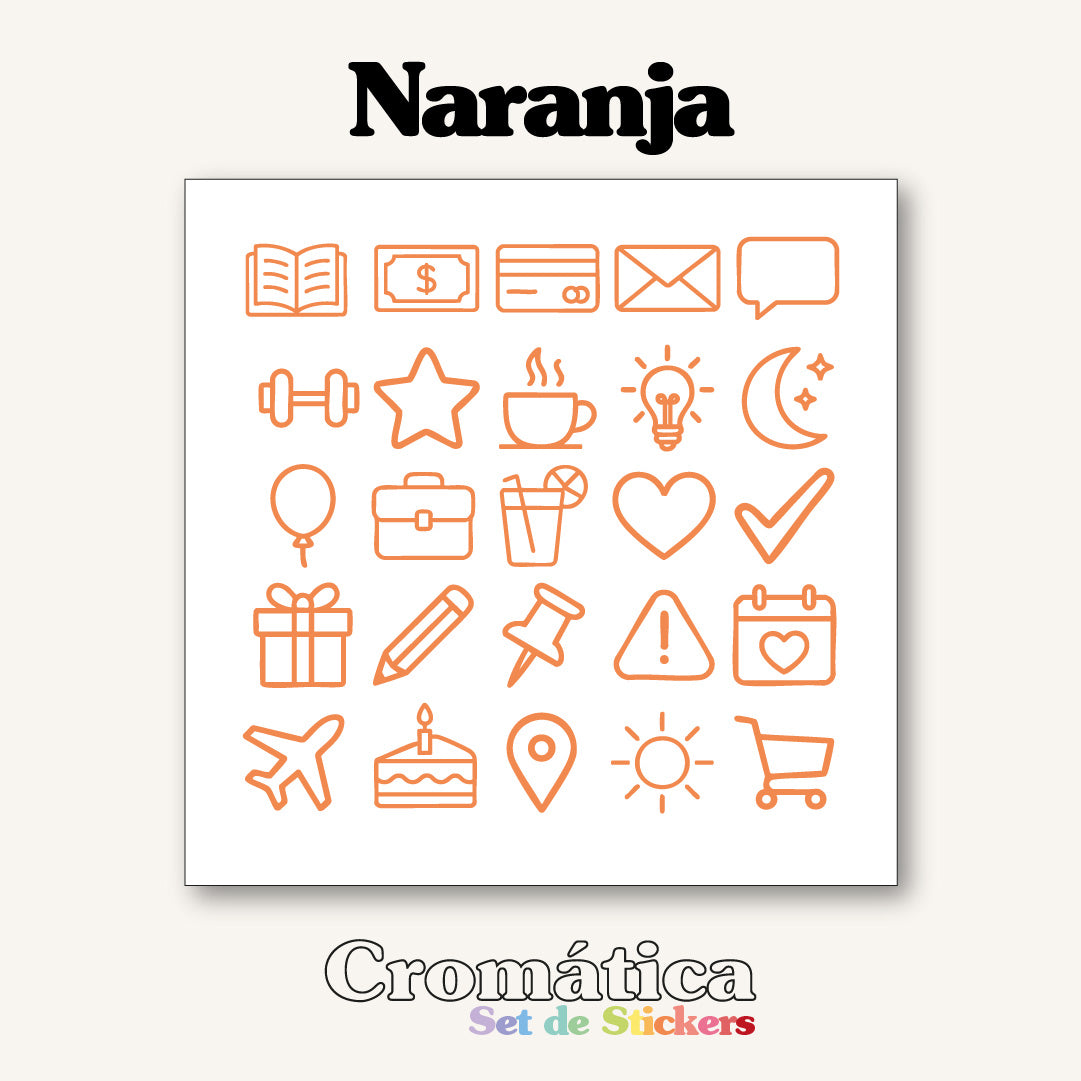 Stickers Digitales Cromática