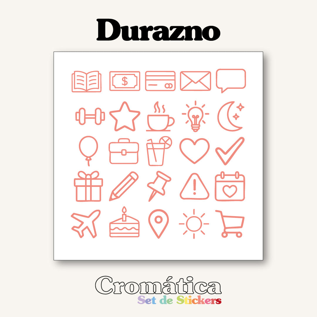 Stickers Digitales Cromática