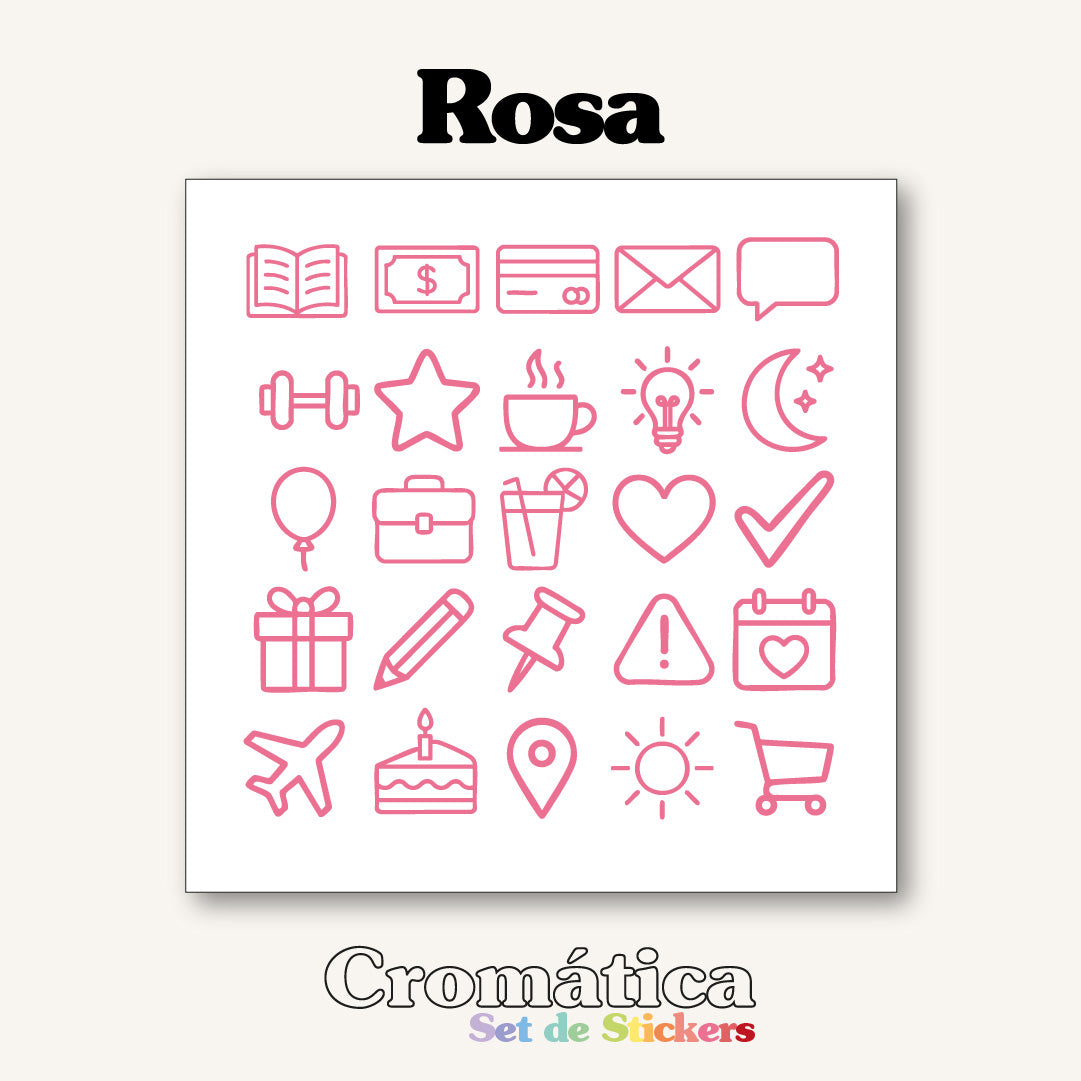 Stickers Digitales Cromática