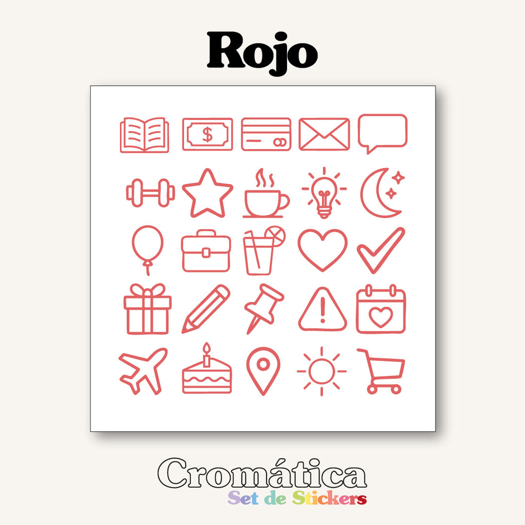 Bundle Stickers Cromática 2026