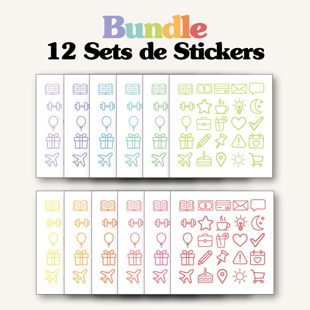 Bundle Stickers Cromática 2026