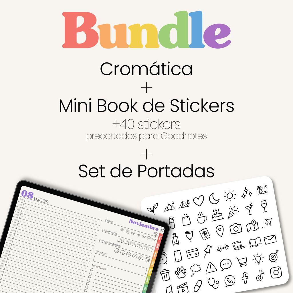Bundle Cromática 2027 + Minibook Stickers